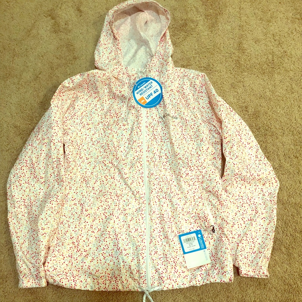 Columbia rain/ windbreaker jacket